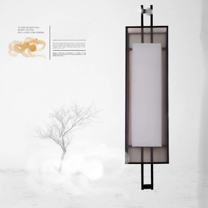 Contemporary Simple Vintage Hotel Corridor Wall Lamp For Bedroom	